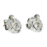 Серьги Round Diamond Silver